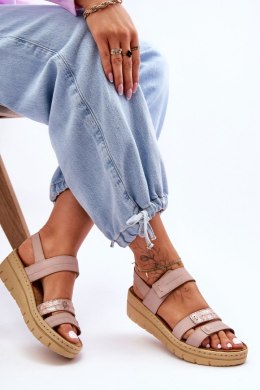 Sandały Model Fresh Look 23-46011 Pink - Step in style Step in style