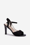 Sandały Model Sergio Leone SK925 Black - Step in style Step in style Sandały Model Sergio Leone SK925 Black - Step in style Step in style