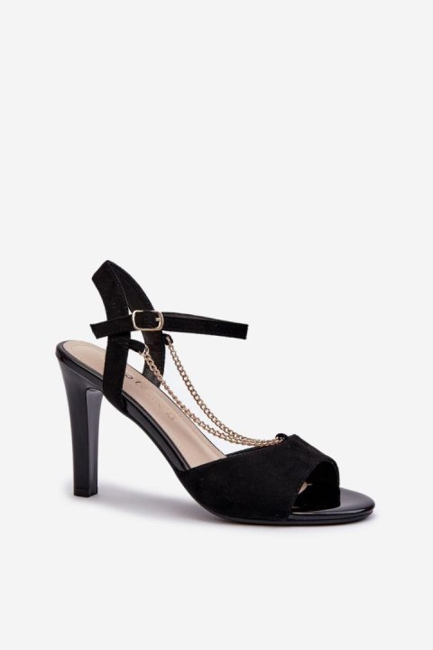 Sandały Model Sergio Leone SK925 Black - Step in style Step in style Sandały Model Sergio Leone SK925 Black - Step in style Step in style