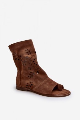Sandały Model Zazoo 3437 Brown - Step in style Step in style