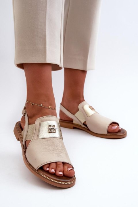 Sandały Model Zazoo 40385 Beige - Step in style Step in style Sandały Model Zazoo 40385 Beige - Step in style Step in style