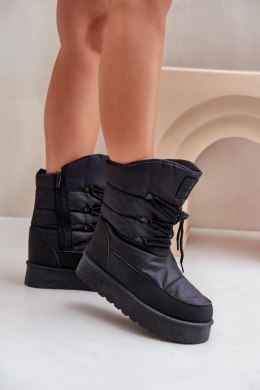 Śniegowce Model Big Star OO274884 Black - Step in style Step in style
