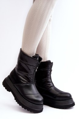 Śniegowce Model GOE MM2N4078 Black - Step in style Step in style