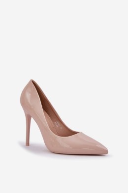 Szpilki Model Vizana LE120P Beige - Step in style Step in style