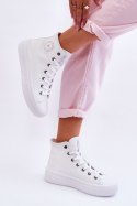 Trampki Model Big Star LL274A183 White - Step in style Step in style Trampki Model Big Star LL274A183 White - Step in style Step in style