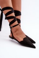 Baleriny Model Ellesara JH265 Black - Step in style Step in style Baleriny Model Ellesara JH265 Black - Step in style Step in style