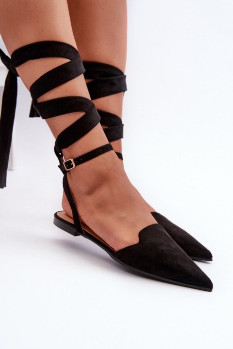 Baleriny Model Ellesara JH265 Black - Step in style Step in style Baleriny Model Ellesara JH265 Black - Step in style Step in style