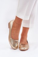 Baleriny Model Vinceza 62206 Gold - Step in style Step in style Baleriny Model Vinceza 62206 Gold - Step in style Step in style