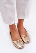Baleriny Model Vinceza 62206 Gold - Step in style Step in style Baleriny Model Vinceza 62206 Gold - Step in style Step in style