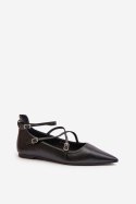 Baleriny Model Violra P-1396 Black - Step in style Step in style Baleriny Model Violra P-1396 Black - Step in style Step in style