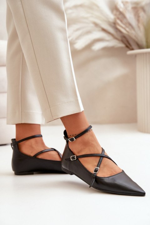 Baleriny Model Violra P-1396 Black - Step in style Step in style Baleriny Model Violra P-1396 Black - Step in style Step in style