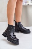 Botki Model Asperra 24BT15-7455 Black - Step in style Step in style Botki Model Asperra 24BT15-7455 Black - Step in style Step in style