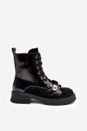 Botki Model DA MR870-76 Black - Step in style Step in style Botki Model DA MR870-76 Black - Step in style Step in style