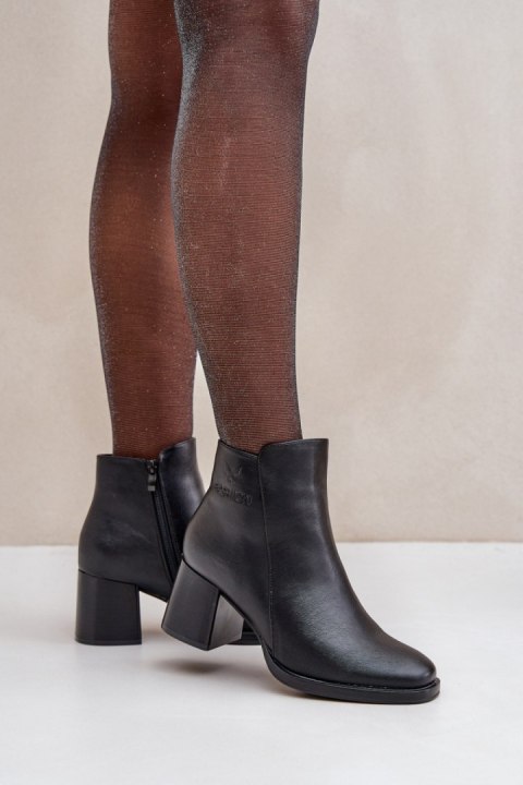 Botki Model Feliveth 24BT02-7970 Black - Step in style Step in style Botki Model Feliveth 24BT02-7970 Black - Step in style Step in style