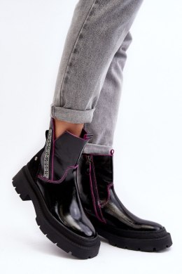 Botki Model Maciejka 06236-15 Black - Step in style Step in style