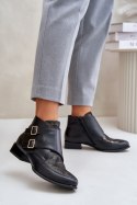 Botki Model Maciejka 06696-01 Black - Step in style Step in style Botki Model Maciejka 06696-01 Black - Step in style Step in style