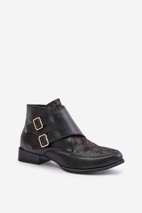 Botki Model Maciejka 06696-01 Black - Step in style Step in style Botki Model Maciejka 06696-01 Black - Step in style Step in style