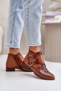 Botki Model Maciejka 06696-02 Brown - Step in style Step in style Botki Model Maciejka 06696-02 Brown - Step in style Step in style