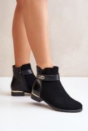 Botki Model Ravasira K-99213 Black - Step in style Step in style Botki Model Ravasira K-99213 Black - Step in style Step in style