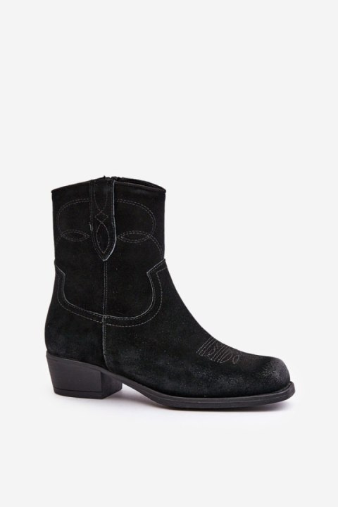 Botki Model Sergio Leone BT284-S Black - Step in style Step in style Botki Model Sergio Leone BT284-S Black - Step in style Step in style