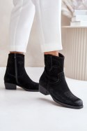 Botki Model Sergio Leone BT284-S Black - Step in style Step in style Botki Model Sergio Leone BT284-S Black - Step in style Step in style