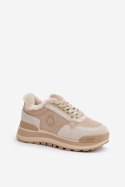 Buty Sportowe Model Big Star OO274A214 Beżowe - Step in style Step in style