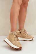 Buty Sportowe Model Big Star OO274A330 Beige - Step in style Step in style Buty Sportowe Model Big Star OO274A330 Beige - Step in style Step in style