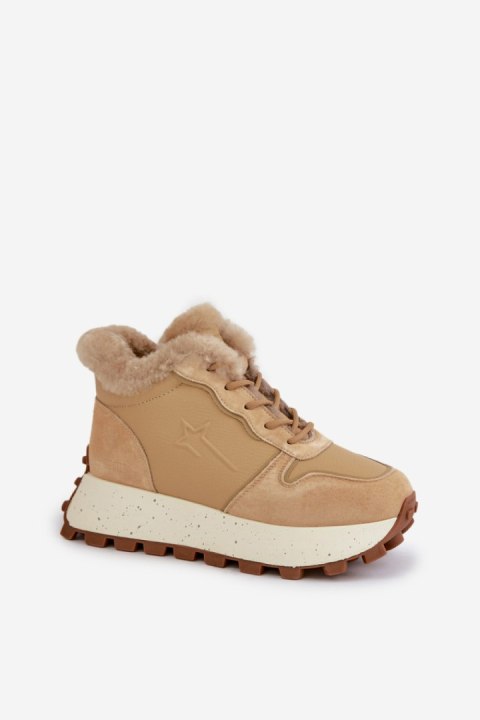 Buty Sportowe Model Big Star OO274A330 Beige - Step in style Step in style Buty Sportowe Model Big Star OO274A330 Beige - Step in style Step in style