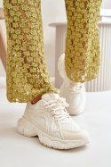 Buty Sportowe Model Timoci Y3801 Beige - Step in style Step in style Buty Sportowe Model Timoci Y3801 Beige - Step in style Step in style