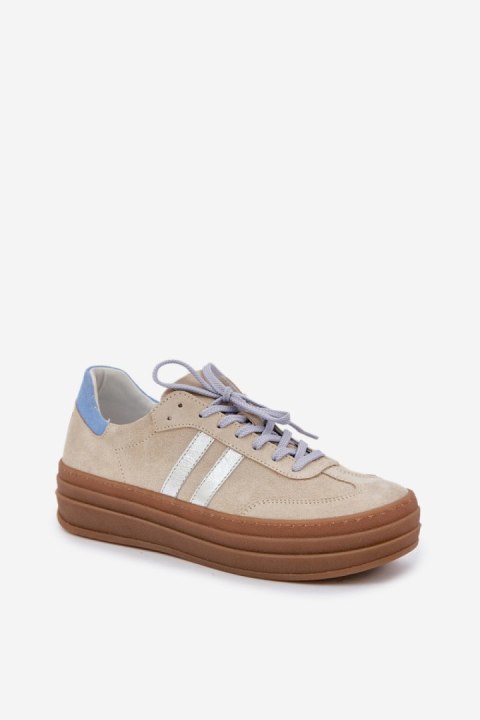 Buty Sportowe Model Zazoo N1068S4 Beige - Step in style Step in style Buty Sportowe Model Zazoo N1068S4 Beige - Step in style Step in style