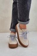 Buty Sportowe Model Zazoo N1068S4 Beige - Step in style Step in style Buty Sportowe Model Zazoo N1068S4 Beige - Step in style Step in style