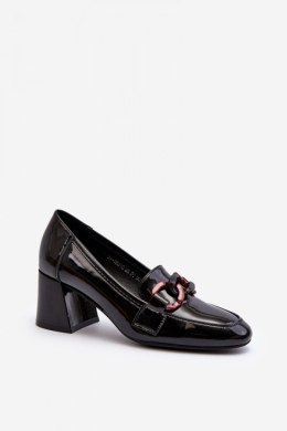Czółenka Model Paliotte 58318 Black/Pink - Step in style Step in style