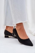 Czółenka Model Terilara M362 Black - Step in style Step in style Czółenka Model Terilara M362 Black - Step in style Step in style