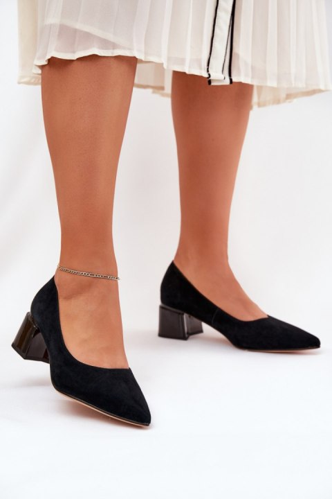 Czółenka Model Vinceza 66736 Black - Step in style Step in style Czółenka Model Vinceza 66736 Black - Step in style Step in style