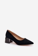 Czółenka Model Vinceza 66736 Black - Step in style Step in style Czółenka Model Vinceza 66736 Black - Step in style Step in style