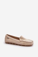 Mokasyny Model Amrutia DF937 Beige - Step in style Step in style Mokasyny Model Amrutia DF937 Beige - Step in style Step in style