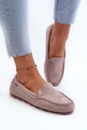 Mokasyny Model Amrutia DF937 Violet - Step in style Step in style Mokasyny Model Amrutia DF937 Violet - Step in style Step in style