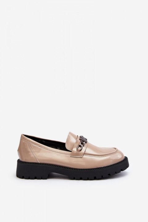 Mokasyny Model Ezoma 62121 Beige - Step in style Step in style Mokasyny Model Ezoma 62121 Beige - Step in style Step in style