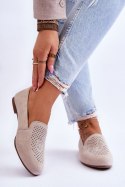 Mokasyny Model Giovana LR29515 Beige - Step in style Step in style Mokasyny Model Giovana LR29515 Beige - Step in style Step in style