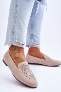 Mokasyny Model Giovana LR29515 Beige - Step in style Step in style Mokasyny Model Giovana LR29515 Beige - Step in style Step in style
