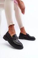 Mokasyny Model Keelana 24PB18-6885 Black Skóra - Step in style Step in style Mokasyny Model Keelana 24PB18-6885 Black Skóra - Step in style Step in style