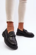 Mokasyny Model Keelana 24PB18-6885 Black Skóra - Step in style Step in style Mokasyny Model Keelana 24PB18-6885 Black Skóra - Step in style Step in style