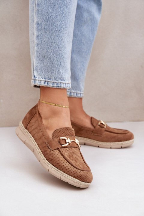Mokasyny Model Lainer C-426 Brown - Step in style Step in style Mokasyny Model Lainer C-426 Brown - Step in style Step in style