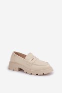 Mokasyny Model Sendall VG278 Light Beige - Step in style Step in style Mokasyny Model Sendall VG278 Light Beige - Step in style Step in style