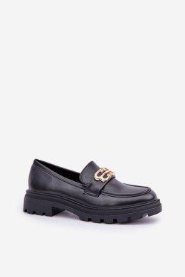 Mokasyny Model Trionna CM09P Black - Step in style Step in style