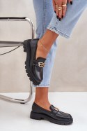 Mokasyny Model Trionna CM09P Black - Step in style Step in style Mokasyny Model Trionna CM09P Black - Step in style Step in style
