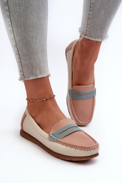 Mokasyny Model Vikitara 833957 Pink - Step in style Step in style Mokasyny Model Vikitara 833957 Pink - Step in style Step in style