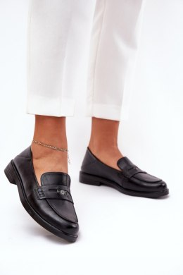 Mokasyny Model Vinceza 18100 Black - Step in style Step in style