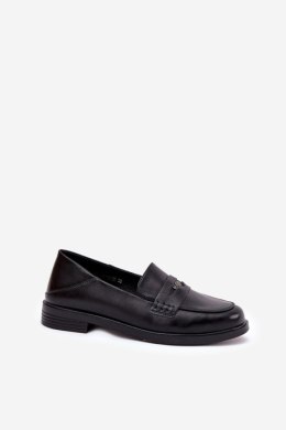 Mokasyny Model Vinceza 18100 Black - Step in style Step in style