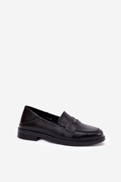 Mokasyny Model Vinceza 18100 Black - Step in style Step in style Mokasyny Model Vinceza 18100 Black - Step in style Step in style
